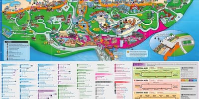 Сентоза карта пам'яток