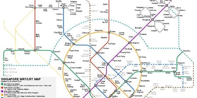 Сінгапур в Сінгапурі карті