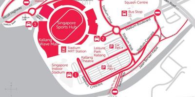 Карта Сінгапуру